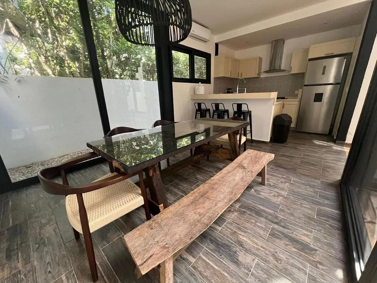 Promo Luxury House With Private Pool Town House Tulum 8 Pax 4 Rec Villa
