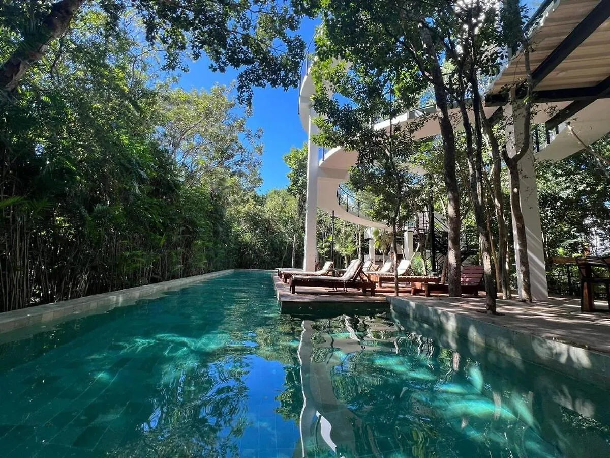بيت للعطل فيلا Promo Luxury House With Private Pool Town House Tulum 8 Pax 4 Rec